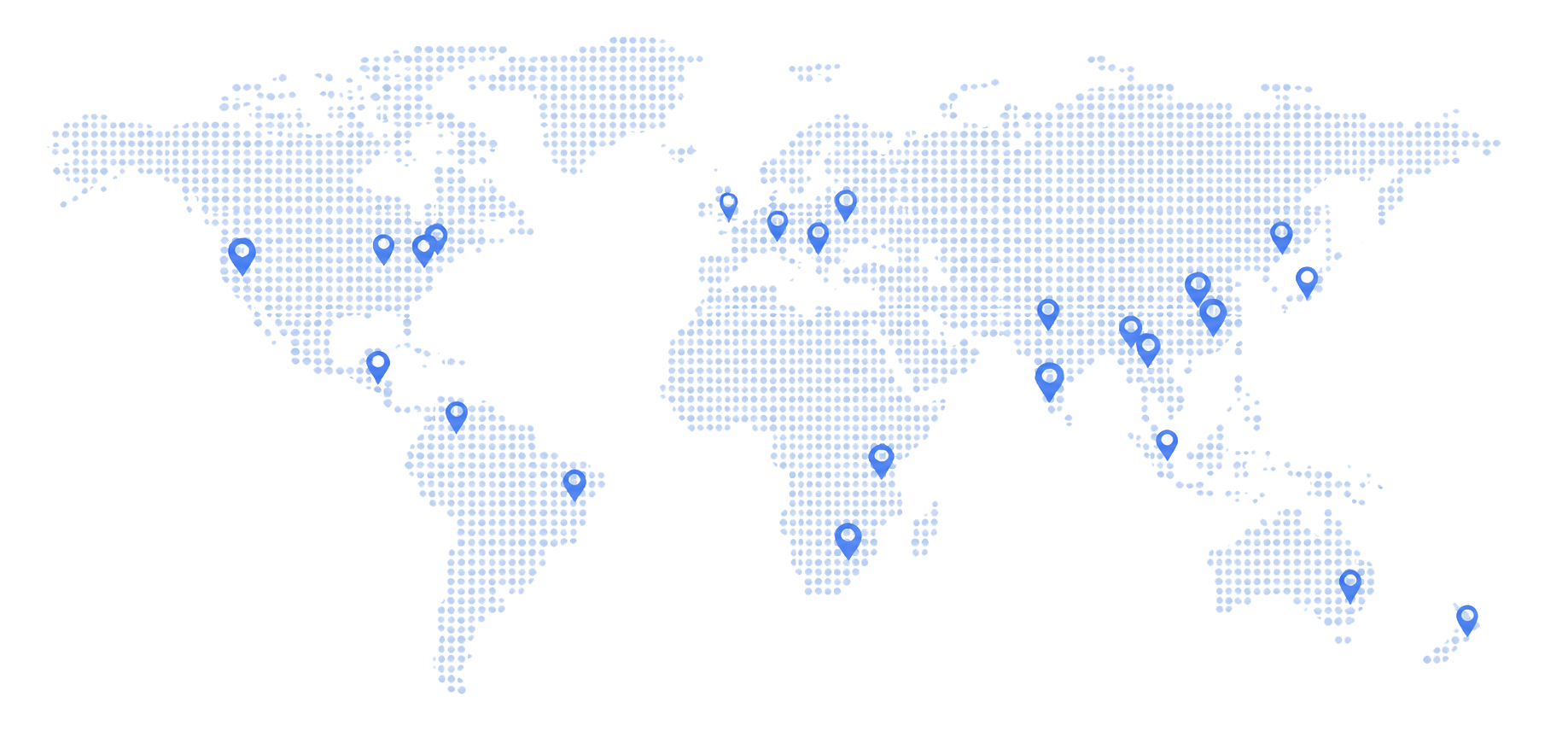 全球网点地图